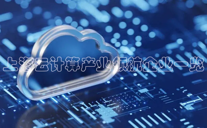 金年会体育百度集团上海云计算产业领航企业一览