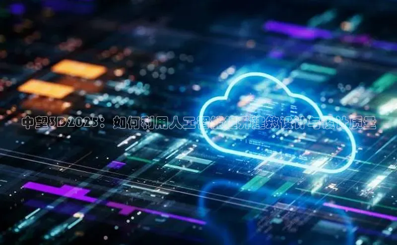 中望3D2025：如何利用人工智能提升建筑设计与设计质量
